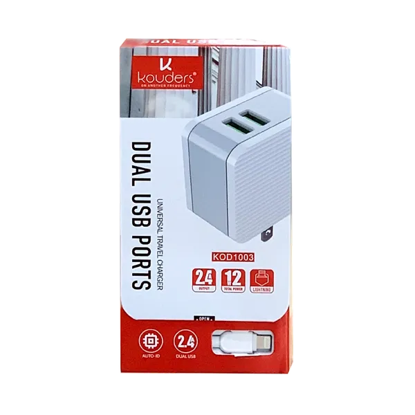 Cargador para iphone Kouders Canguro 12W Ligthning